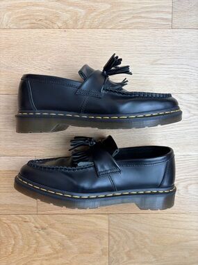 Dr. Martens Adrian Loafers size 10 Leather Tassel Doc